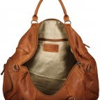 Reisetasche Cognac, Farbe: cognac, Marke: Hausfelder Manufaktur, EAN: 4065646005006, Abmessungen in cm: 48x27x18.5, Bild 8 von 8