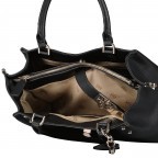 Handtasche Albury Black, Farbe: schwarz, Marke: Guess, EAN: 0190231486022, Abmessungen in cm: 29x21x10, Bild 8 von 8