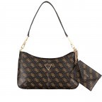 Tasche Logo Layla Brown Logo, Farbe: braun, Marke: Guess, EAN: 0190231485018, Abmessungen in cm: 28x18x6, Bild 1 von 6