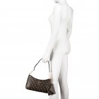 Tasche Logo Layla Brown Logo, Farbe: braun, Marke: Guess, EAN: 0190231485018, Abmessungen in cm: 28x18x6, Bild 4 von 6