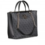 Handtasche Alisa Coal, Farbe: schwarz, Marke: Guess, EAN: 0190231486404, Abmessungen in cm: 31x29x13, Bild 2 von 9