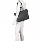 Handtasche Alisa Coal, Farbe: schwarz, Marke: Guess, EAN: 0190231486404, Abmessungen in cm: 31x29x13, Bild 6 von 9