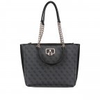 Handtasche Alisa Coal, Farbe: schwarz, Marke: Guess, EAN: 0190231486404, Abmessungen in cm: 31x29x13, Bild 9 von 9