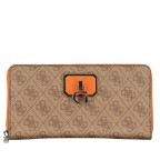 Geldbörse Alisa Latte Orange, Farbe: braun, Marke: Guess, EAN: 0190231495130, Abmessungen in cm: 21x11.5x2, Bild 1 von 3