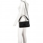 Umhängetasche Brightside Black, Farbe: schwarz, Marke: Guess, EAN: 0190231514619, Abmessungen in cm: 28x16x3.5, Bild 8 von 12