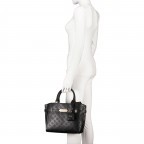 Handtasche Bea Black, Farbe: schwarz, Marke: Guess, EAN: 0190231488446, Abmessungen in cm: 27.5x23x12, Bild 4 von 8