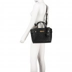 Handtasche Bea Black, Farbe: schwarz, Marke: Guess, EAN: 0190231488446, Abmessungen in cm: 27.5x23x12, Bild 6 von 8