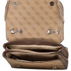 Umhängetasche Cordelia Latte Brown, Farbe: taupe/khaki, Marke: Guess, EAN: 0190231507987, Abmessungen in cm: 23.5x19.5x9, Bild 7 von 7