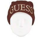 Mütze mit Schriftzug Größe L Whiskey, Farbe: cognac, Marke: Guess, EAN: 7620207938468, Bild 1 von 2