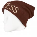 Mütze mit Schriftzug Größe L Whiskey, Farbe: cognac, Marke: Guess, EAN: 7620207938468, Bild 2 von 2