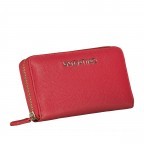 Geldbörse Divina Rosso, Farbe: rot/weinrot, Marke: Valentino Bags, EAN: 8052790252543, Abmessungen in cm: 19x10x2.5, Bild 2 von 4