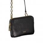 Handytasche Dalia Crossbody Bag Black Gold, Farbe: schwarz, Marke: Abro, EAN: 4061724741941, Abmessungen in cm: 17x10x2, Bild 2 von 6