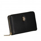 Geldbörse Jones Zip Around Wallet Black, Farbe: schwarz, Marke: U.S. Polo Assn., EAN: 8052792839759, Abmessungen in cm: 19x11x2.5, Bild 2 von 3