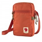 Umhängetasche / Gürteltasche High Coast Pocket Rowan Red, Farbe: orange, Marke: Fjällräven, EAN: 7323450680077, Abmessungen in cm: 11x17x4, Bild 2 von 12