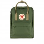 Rucksack Kånken Spruce Green Clay, Farbe: grün/oliv, Marke: Fjällräven, EAN: 7323450689834, Abmessungen in cm: 27x38x13, Bild 1 von 16