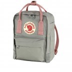 Rucksack Kånken Mini Fog Pink, Farbe: grau, Marke: Fjällräven, EAN: 7323450731441, Abmessungen in cm: 20x29x13, Bild 2 von 15