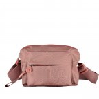 Umhängetasche MD20 QMTT7 Whitered Rose, Farbe: rot/weinrot, Marke: Mandarina Duck, EAN: 8032803760685, Abmessungen in cm: 22x17x9.5, Bild 1 von 6