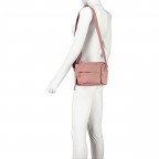 Umhängetasche MD20 QMTT7 Whitered Rose, Farbe: rot/weinrot, Marke: Mandarina Duck, EAN: 8032803760685, Abmessungen in cm: 22x17x9.5, Bild 4 von 6
