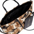 Shopper Iconic Shearling Tote Kunstfell Camel, Farbe: cognac, Marke: Tommy Hilfiger, EAN: 8720115048040, Abmessungen in cm: 43.2x30.5x13, Bild 3 von 3