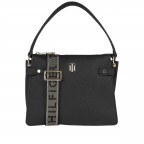 Umhängetasche Soft Satchel Black, Farbe: schwarz, Marke: Tommy Hilfiger, EAN: 8720115048514, Abmessungen in cm: 26.5x20x10.5, Bild 1 von 3