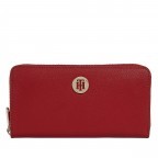 Geldbörse Honey Large Wallet with Zip Around Regatta Red, Farbe: rot/weinrot, Marke: Tommy Hilfiger, EAN: 8720115037822, Abmessungen in cm: 19x10x2.3, Bild 1 von 3