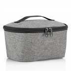 Kühltasche Coolerbag S Pocket Twist Silver, Farbe: anthrazit, Marke: Reisenthel, EAN: 4012013721908, Abmessungen in cm: 22.5x12x18.5, Bild 2 von 3