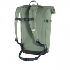 Rucksack High Coast Foldsack Volumen 24 Liter Patina Green, Farbe: grün/oliv, Marke: Fjällräven, EAN: 7323450752729, Abmessungen in cm: 26x45x20, Bild 3 von 11