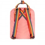 Rucksack Kånken Mini Pink Rainbow Pattern, Farbe: rosa/pink, Marke: Fjällräven, EAN: 7323450752873, Abmessungen in cm: 20x29x13, Bild 3 von 13