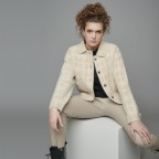 Jacke Bubbly mit Karomuster Größe XL Checked Tannin, Farbe: cognac, Marke: Rino & Pelle, EAN: 8720529018844, Bild 2 von 4