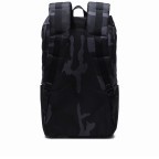 Rucksack Little America Eco Rubber Straps Volumen 23 Liter Night Camo, Farbe: anthrazit, Marke: Herschel, EAN: 0828432507467, Abmessungen in cm: 28x50x17, Bild 4 von 5