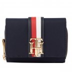 Geldbörse Relaxed Medium Wallet Desert Sky, Farbe: blau/petrol, Marke: Tommy Hilfiger, EAN: 8720116195941, Abmessungen in cm: 11x8x4, Bild 1 von 4
