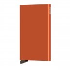Kartenetui Cardprotector Orange, Farbe: orange, Marke: Secrid, EAN: 8718215288732, Abmessungen in cm: 6.3x10.2x0.8, Bild 2 von 3
