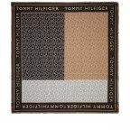 Tuch Jaquared Monogram Camel Mix, Farbe: schwarz, Marke: Tommy Hilfiger, EAN: 8720116264562, Bild 1 von 2