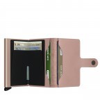 Geldbörse Miniwallet Crisple Rose, Farbe: rosa/pink, Marke: Secrid, EAN: 8718215289029, Abmessungen in cm: 6.8x10.2x1.6, Bild 3 von 3