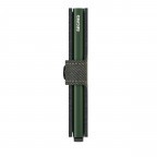 Geldbörse Miniwallet Twist mit RFID-Schutz Green, Farbe: grün/oliv, Marke: Secrid, EAN: 8718215288565, Abmessungen in cm: 6.5x10.2x2.1, Bild 2 von 5