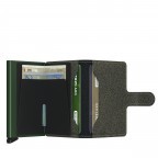 Geldbörse Miniwallet Twist mit RFID-Schutz Green, Farbe: grün/oliv, Marke: Secrid, EAN: 8718215288565, Abmessungen in cm: 6.5x10.2x2.1, Bild 4 von 5