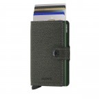 Geldbörse Miniwallet Twist mit RFID-Schutz Green, Farbe: grün/oliv, Marke: Secrid, EAN: 8718215288565, Abmessungen in cm: 6.5x10.2x2.1, Bild 5 von 5