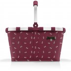 Einkaufskorb Carrybag Special Edition Bavaria 5 Dark Ruby, Farbe: rot/weinrot, Marke: Reisenthel, EAN: 4012013724947, Abmessungen in cm: 48x29x28, Bild 2 von 4