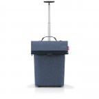 Einkaufsroller Trolley M Twist Blue, Farbe: blau/petrol, Marke: Reisenthel, EAN: 4012013724190, Abmessungen in cm: 43x53x21, Bild 1 von 5