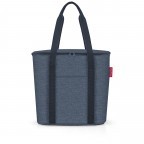 Kühltasche Thermoshopper Twist Blue, Farbe: blau/petrol, Marke: Reisenthel, EAN: 4012013720635, Abmessungen in cm: 38x35x16, Bild 2 von 4