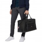 Reisetasche Elevated Weekender Black, Farbe: schwarz, Marke: Tommy Hilfiger, EAN: 8720116095739, Abmessungen in cm: 49x28x21, Bild 3 von 5