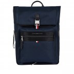 Rucksack Elevated 2 in 1 Backpack mit Laptopfach 15 Zoll Desert Sky, Farbe: blau/petrol, Marke: Tommy Hilfiger, EAN: 8720116095722, Abmessungen in cm: 32.5x52x14, Bild 1 von 4