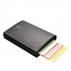 Geldbörse E-Cage C-One mit RFID-Schutz Black, Farbe: anthrazit, Marke: Bogner, EAN: 4053533923083, Abmessungen in cm: 6.5x10x1.5, Bild 7 von 8