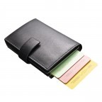 Geldbörse E-Cage C-Three mit RFID-Schutz Black, Farbe: schwarz, Marke: Bogner, EAN: 4053533923137, Abmessungen in cm: 6.5x10x2.5, Bild 7 von 8