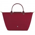 Handtasche Le Pliage Green Handtasche M Rot, Farbe: rot/weinrot, Marke: Longchamp, EAN: 3597922091744, Abmessungen in cm: 30x28x20, Bild 3 von 6
