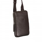 Umhängetasche Park Royal Shoulderbag XSVZ Dark Brown, Farbe: braun, Marke: Strellson, EAN: 4053533999415, Abmessungen in cm: 14x18x3, Bild 2 von 4