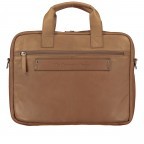 Laptoptasche Calvi mit Laptopfach 15.6 Zoll Cognac, Farbe: cognac, Marke: The Chesterfield Brand, EAN: 8719241039497, Abmessungen in cm: 42x30x6, Bild 2 von 8