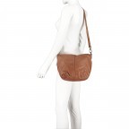 Beuteltasche Lisa Cognac, Farbe: cognac, Marke: The Chesterfield Brand, EAN: 8719241034270, Abmessungen in cm: 22x20x11, Bild 5 von 8