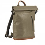 Rucksack Japan Tokio Fallen Rock, Farbe: taupe/khaki, Marke: Aunts & Uncles, EAN: 4250394957312, Abmessungen in cm: 24x40x12, Bild 2 von 11