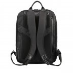 Rucksack Fusion Tadashi mit Laptopfach 15 Zoll, Farbe: schwarz, Marke: Aunts & Uncles, EAN: 4250394970380, Abmessungen in cm: 32x41x10, Bild 4 von 6